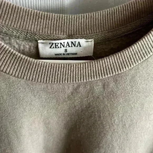 Zenana sweatshirt with pockets - Picture 5 of 7